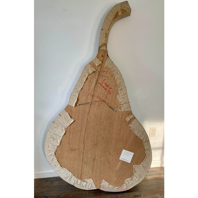 1980s Jacques Halbert Oil Painting “Cherry Blossoms/Pear” With Jefferson Monument Collage For Sale - Image 5 of 8