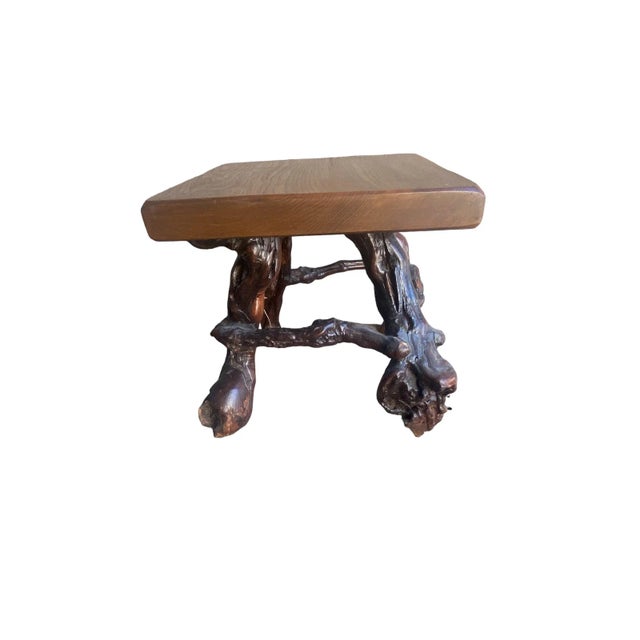 1990s 1990s French Grapevine Stool For Sale - Image 5 of 7
