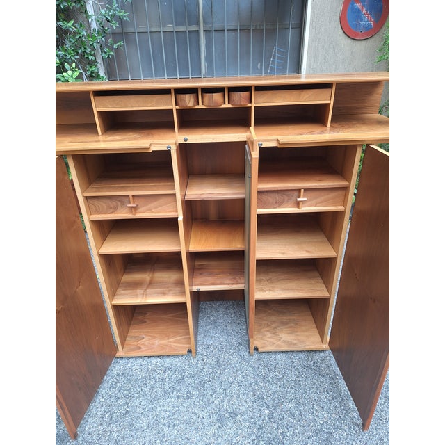 Scaligera Wooden Sideboard by Franco Poli for Bernini, 1970s For Sale - Image 11 of 12