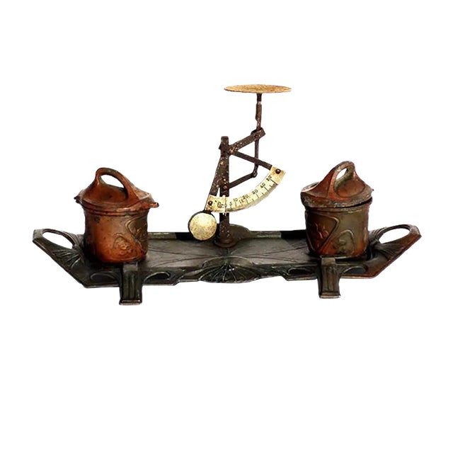 Antique Art Nouveau Scale, 1900s For Sale