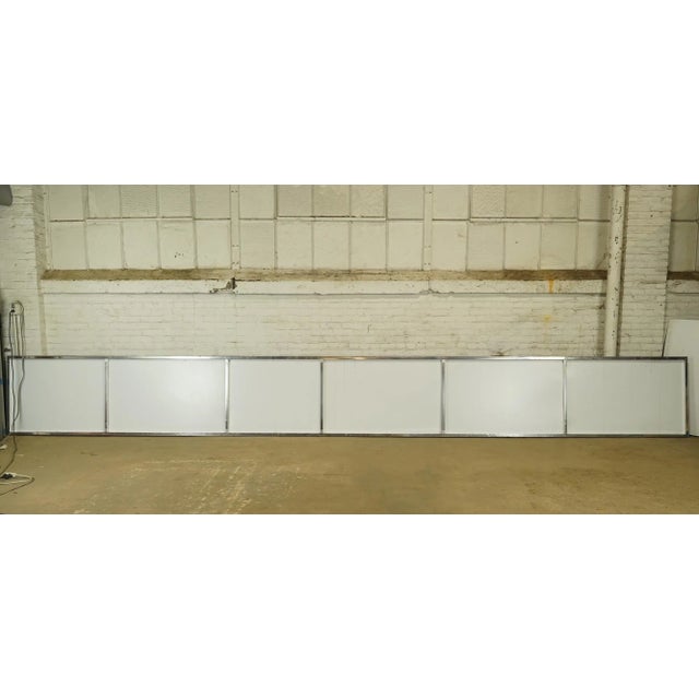 Reclaimed Modern Economy Shop Aluminum Marty Supreme Movie Prop Sign For Sale - Image 9 of 12