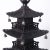 Early 20th Century Pair of Antique Japanese Iron Pagodas For Sale - Image 5 of 7