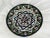 Moroccan polychromic and geometric Decorative Plate With Thick Enamel. Black, green, white (and blue, yellow, red touch)....