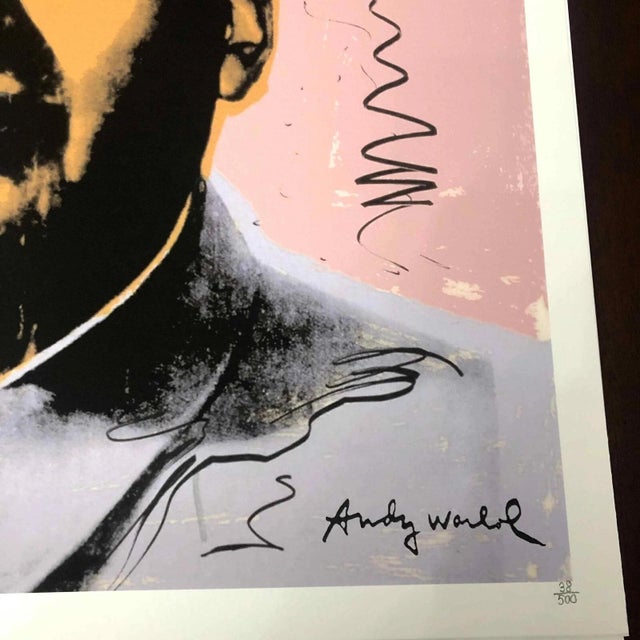 American 1990s After Andy Warhol "Mao Zedong" Lithograph For Sale - Image 3 of 10