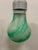 Metal Green Blown Glass Bulb Pendant Lamp, 1990s For Sale - Image 7 of 7