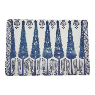 Nicolette Mayer Topkapi Garden Classic 17 Rectangle Pebble Placemats, Set of 4 For Sale