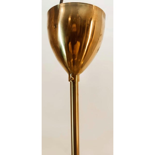 Sputnik 10-Light Chandelier in Brass with Adjustable Domes For Sale - Image 14 of 18