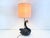 One table lamp from the 1960s/70s, single bulb, E-27 socket, by Ceramiche Zanotto, Bassano, Italy. Ceramic, oval lampshade...