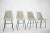 Mid-Century Fiberglass Dining Chairs, Czechoslovakia, 1960s, Set of 4 For Sale - Image 4 of 8