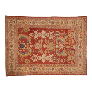 Antique Mahal Carpet - 7'8" x 10'4"