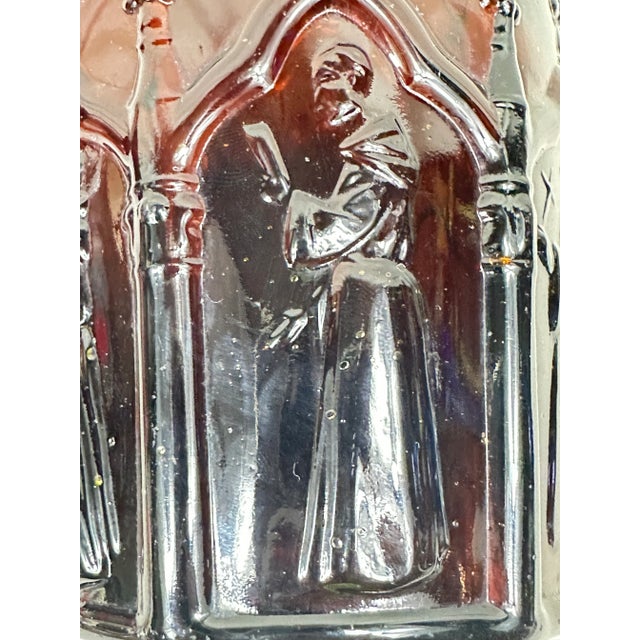 Antique Amber Figural Monk Bottle For Sale - Image 12 of 12