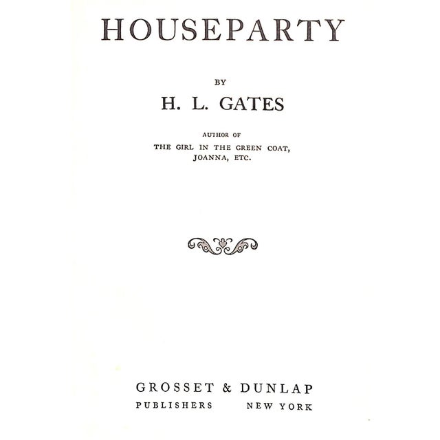 Art Deco "House-Party" Book 1932 Gates, H.L. For Sale - Image 3 of 6