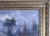 Cerulean Antique 19th Century River Crossing Landscape Oil Painting in Victorian Gilt Frame For Sale - Image 8 of 13