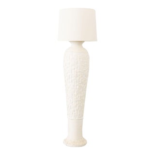 1980s Plaster of Paris Lamp For Sale