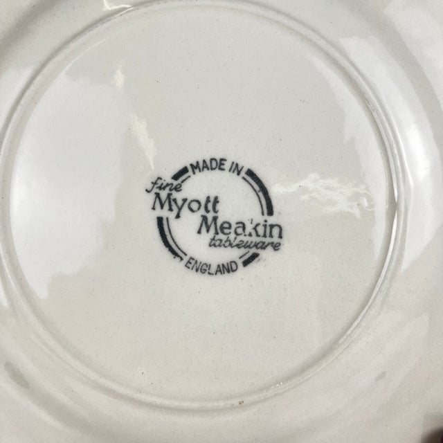 Vintage Myott Meakin Dessert Plates, 1970s, Set of 6 For Sale - Image 4 of 11