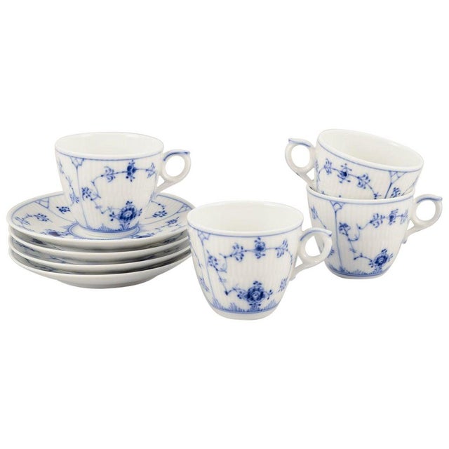 Ceramic Coffee Cups with Saucers from Royal Copenhagen, 1960s, Set of 8 For Sale - Image 7 of 7