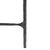 Early 21st Century Jessa Metal Round End Table in Black with Glass Top For Sale - Image 5 of 8