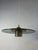 Pendant Lamp in Smoked Glass and Brass by Jan Eskil Eskilsson for Belid For Sale - Image 6 of 11