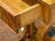 Antique Biedermeier Burl Walnut Console Table With Drawer, Early 19th Century For Sale - Image 6 of 12