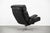 Mid-Century Modern Vintage German Swivel Leather Easy Chair, 1960s For Sale - Image 3 of 11