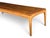 Mid Century Modern Walnut Coffee Table Dovetail Top Restored For Sale - Image 10 of 16