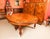 Vintage Extendable Burr Walnut Dining Table, 1990s For Sale - Image 10 of 18