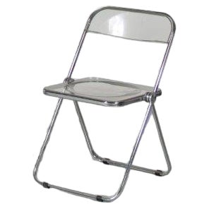 Plia Folding Chair by Giancarlo Piretti for Castelli, Italy, 1970s For Sale