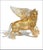 Mid-Century Modern Vintage Arnaldo Zanella Murano Art Glass Lion of St Marco-Signed For Sale - Image 3 of 7