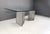 Vintage Brutalist GLass and Marble Dining Table, 1970s For Sale - Image 10 of 11