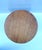 Tan Oak Side End Drinks Table, Art Deco Style, Circa Mid-20th Century For Sale - Image 8 of 9
