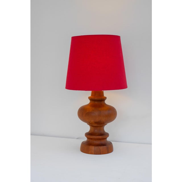 Mid-Century Modern Scandinavian Oak Table Lamp from Möllers For Sale - Image 15 of 15