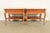 Hekman French Provincial Louis XV Carved Walnut Nightstands or Side Tables, Pair For Sale - Image 14 of 16