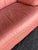 Postmod Pink Leather Loveseat W/ Otto For Sale - Image 15 of 18