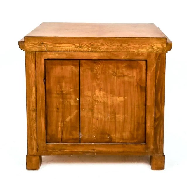 Wood Biedermeier Neoclassical Chest of Drawers For Sale - Image 7 of 8