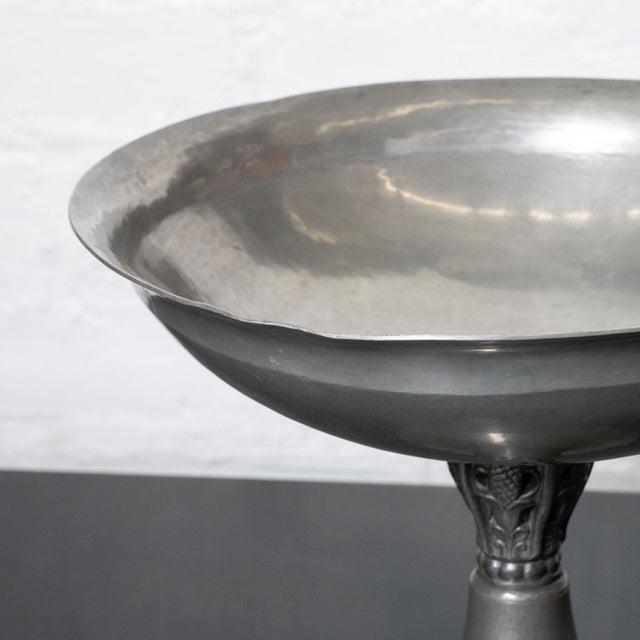 Just Andersen Pewter Chalice Style Bowl by Just Andersen For Sale - Image 4 of 8