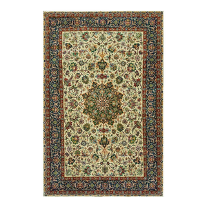 Antique Persian Tabriz Rug 6' 5" x 9' 11"