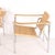 Wicker and Chrome Chairs, 1980s, Set of 2 For Sale - Image 4 of 15