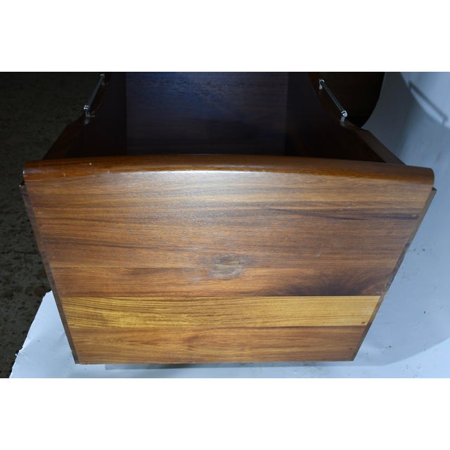 2020s Hand Crafted Mahogany Bathtub For Sale - Image 5 of 5