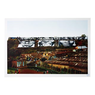 JR, Action in Kibera Slum, 2009, Lithograph For Sale