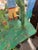 Green William Holzman Folk Art Whirligig Weathervane For Sale - Image 8 of 9