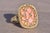 Gold The 154th Avenue: Pink Coral and Natural Diamond Cocktail Ring in Yellow Gold For Sale - Image 8 of 11