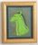 Horse Portrait Blue Minimalism Art Deco Abstract Original Oil Painting Cleo Plowden For Sale - Image 6 of 6