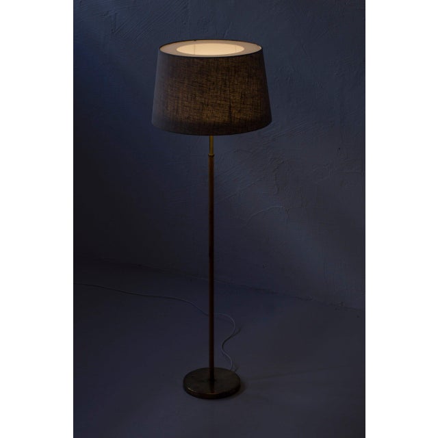 Cream Floor Lamp by Ateljé Lyktan, 1960s For Sale - Image 8 of 14