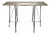 Vintage Industrial Style Console Table For Sale