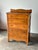 Late 19th Century Antique Scalloped Quarter-Sawn Golden Oak Chest of Drawers For Sale - Image 5 of 12