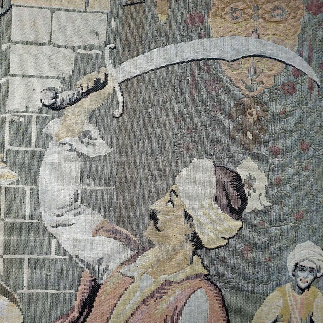 Very Large Gobelin with Dancing Turkish Dervishes, 1900s For Sale - Image 6 of 12