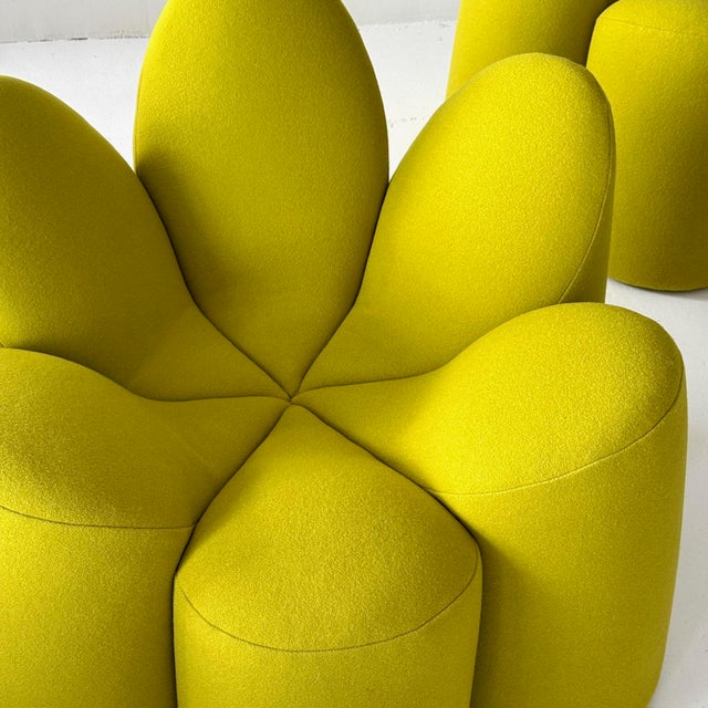 Roche Bobois Mayflower Chairs Attributed to Fabrice Derrux for Roche Bobois For Sale - Image 4 of 8