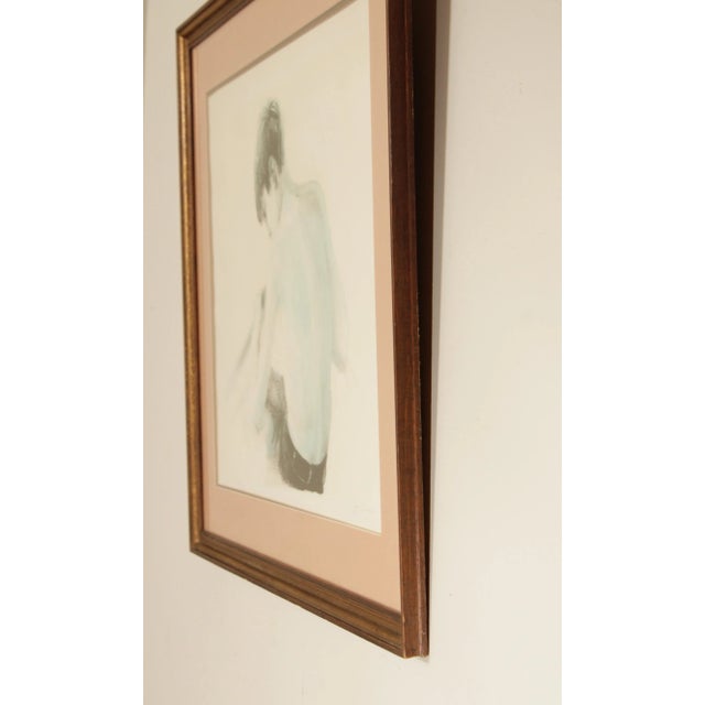 Traditional Vintage Signed Joan Purcell Young Boy Lithograph Print For Sale - Image 3 of 13