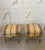 Antique French Upholstered Carved Giltwood Ottomans, 1920, Set of 2 For Sale - Image 4 of 12