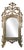 Antique Piedmont Carved Wooden Mirror, 1700s For Sale